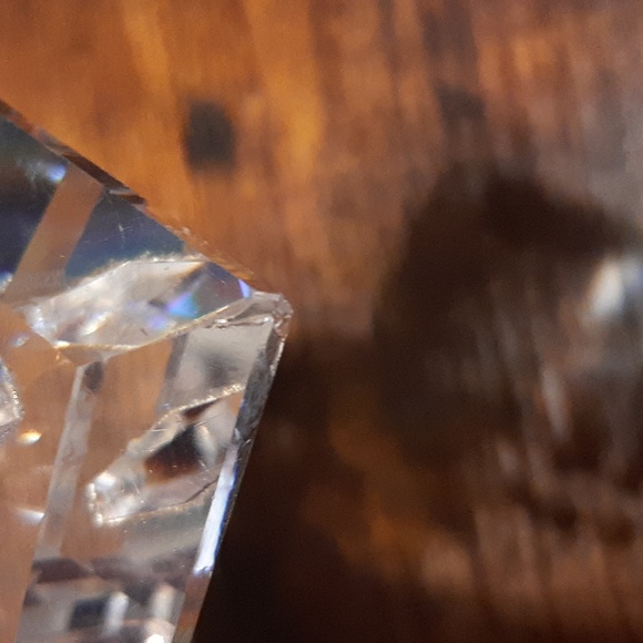 Silver Swarovski crystal candleholder - Picture 5 of 10